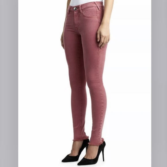 True Religion Pants - Jennie Curvy Skinny Raw Hem